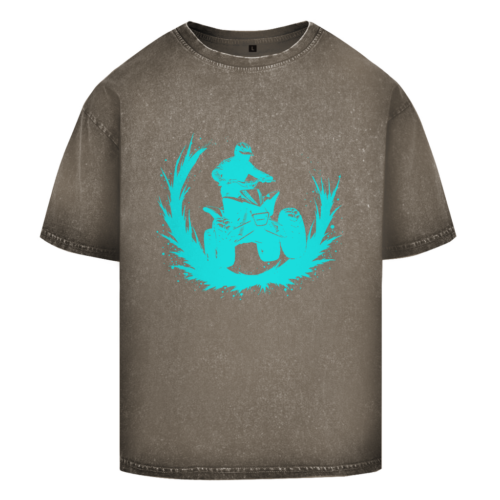 Oversize Washed T-Shirt Quad Offroad