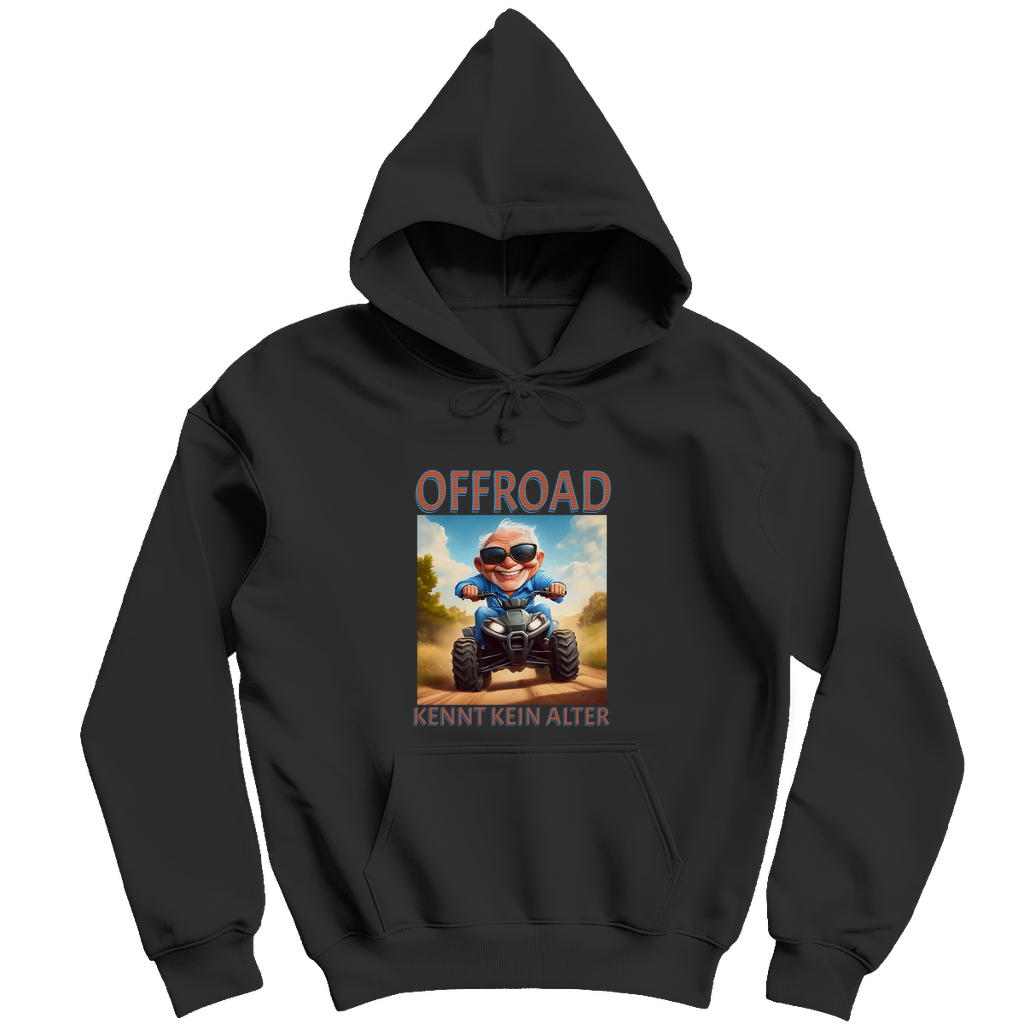 Herren Hoodie Quad Offroad kennt kein Alter