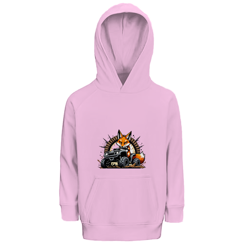 Kinder Premium Bio Hoodie Quad OffroadFuchs