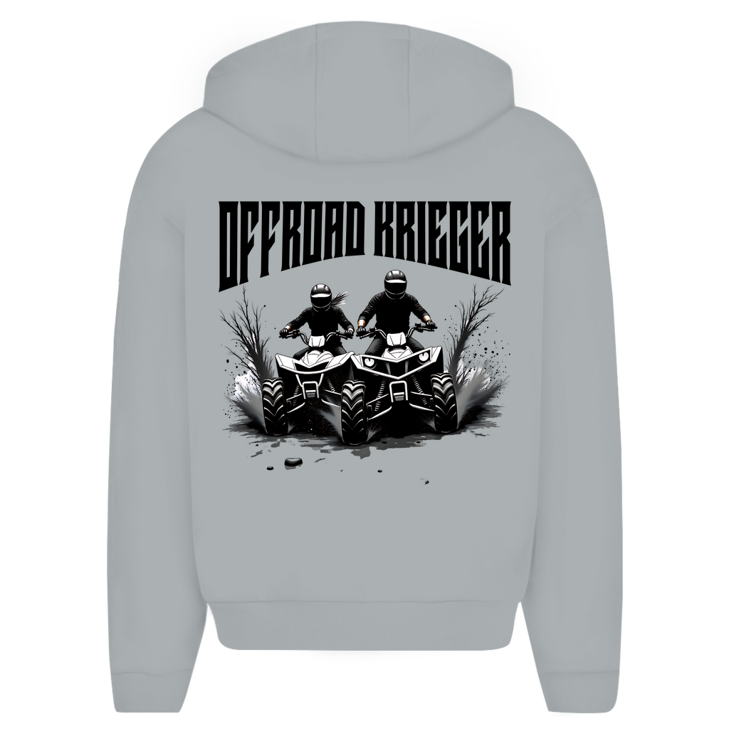 Oversize Zipper Hoodie Quad Offroad Krieger