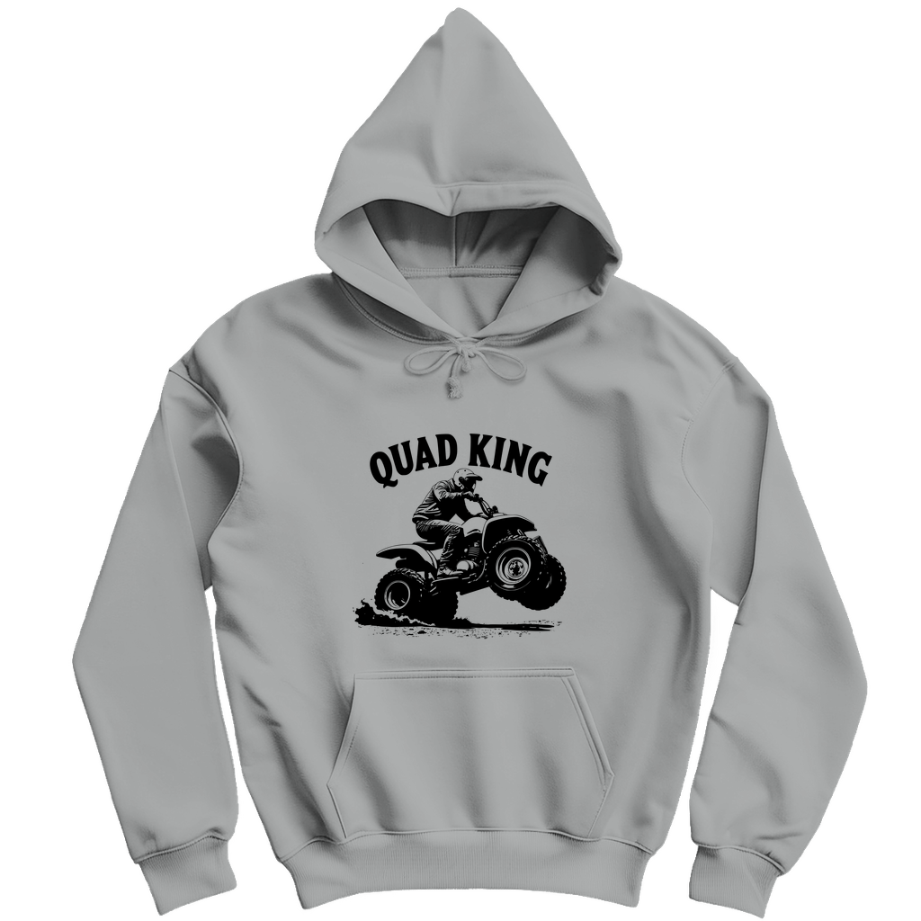 Herren Hoodie Quad King