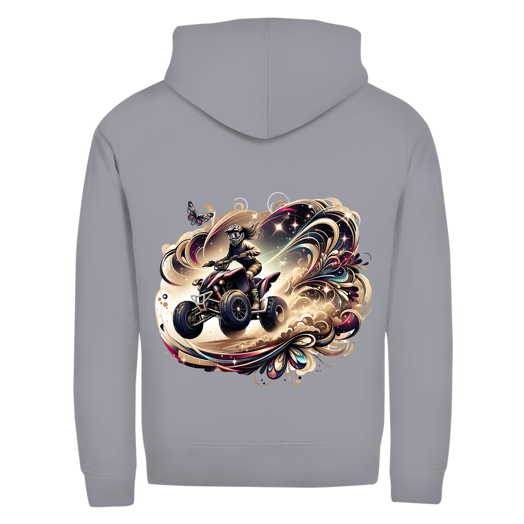 Unisex Zipper Hoodie QuadMagic