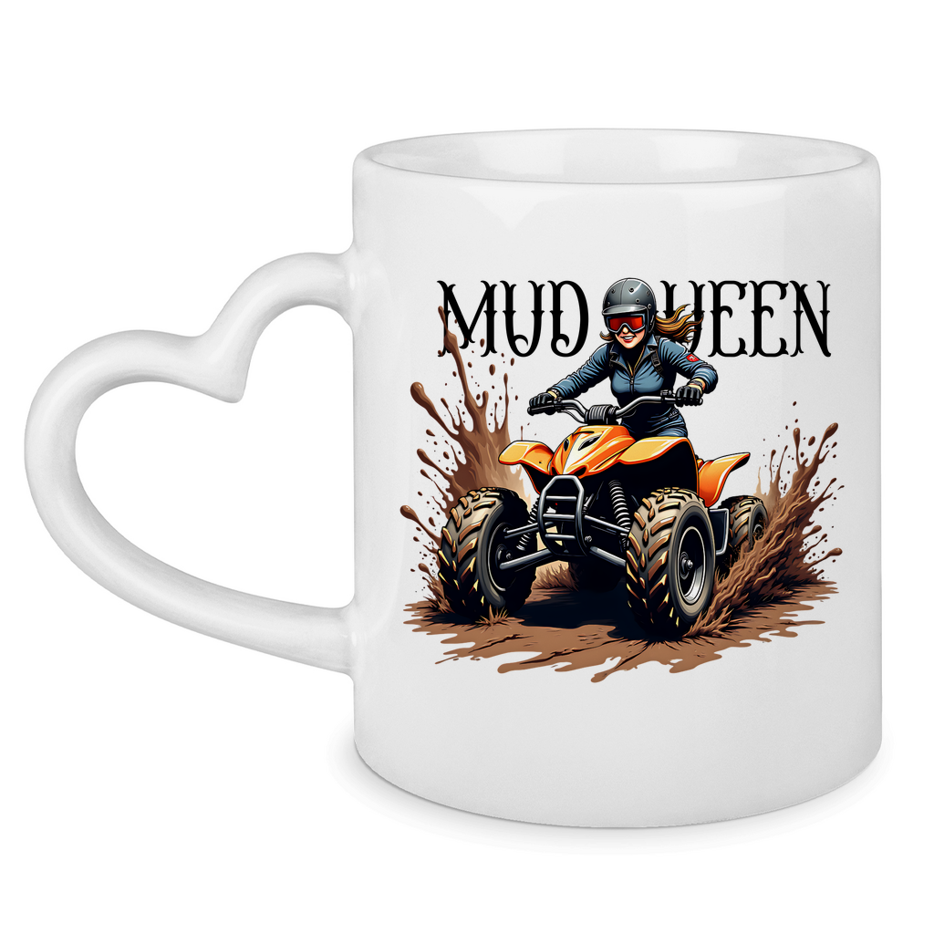 Tasse mit Herzhenkel MudQueen