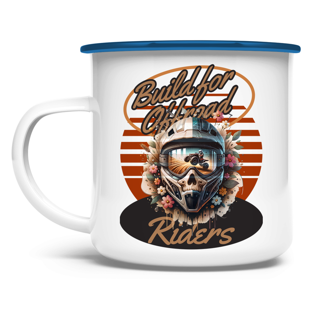 Emaille Tasse Quad Build for Offroad Riders