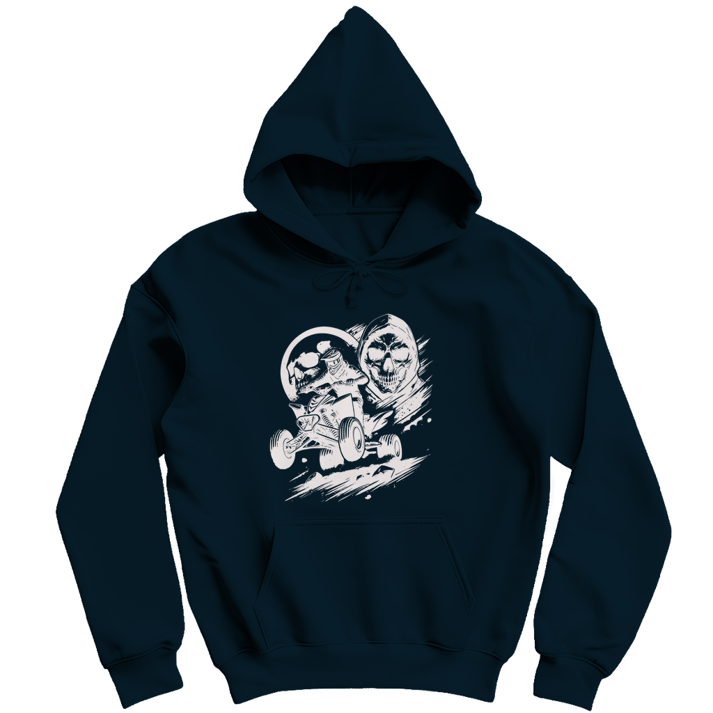 Sweat à capuche pour homme Quad Skull