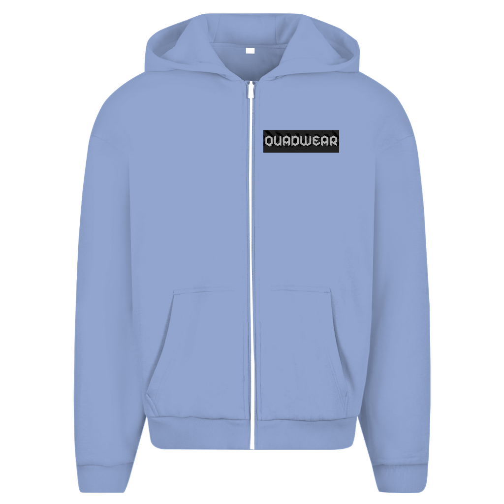 Oversized Zipper Hoodie Quadwear