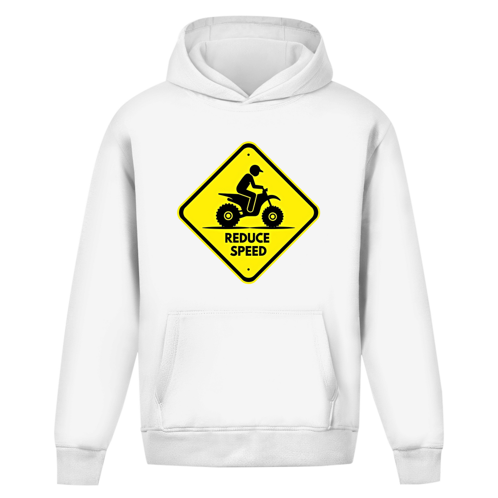 Oversize Hoodie Without Drawstring Quad Reduce Speed