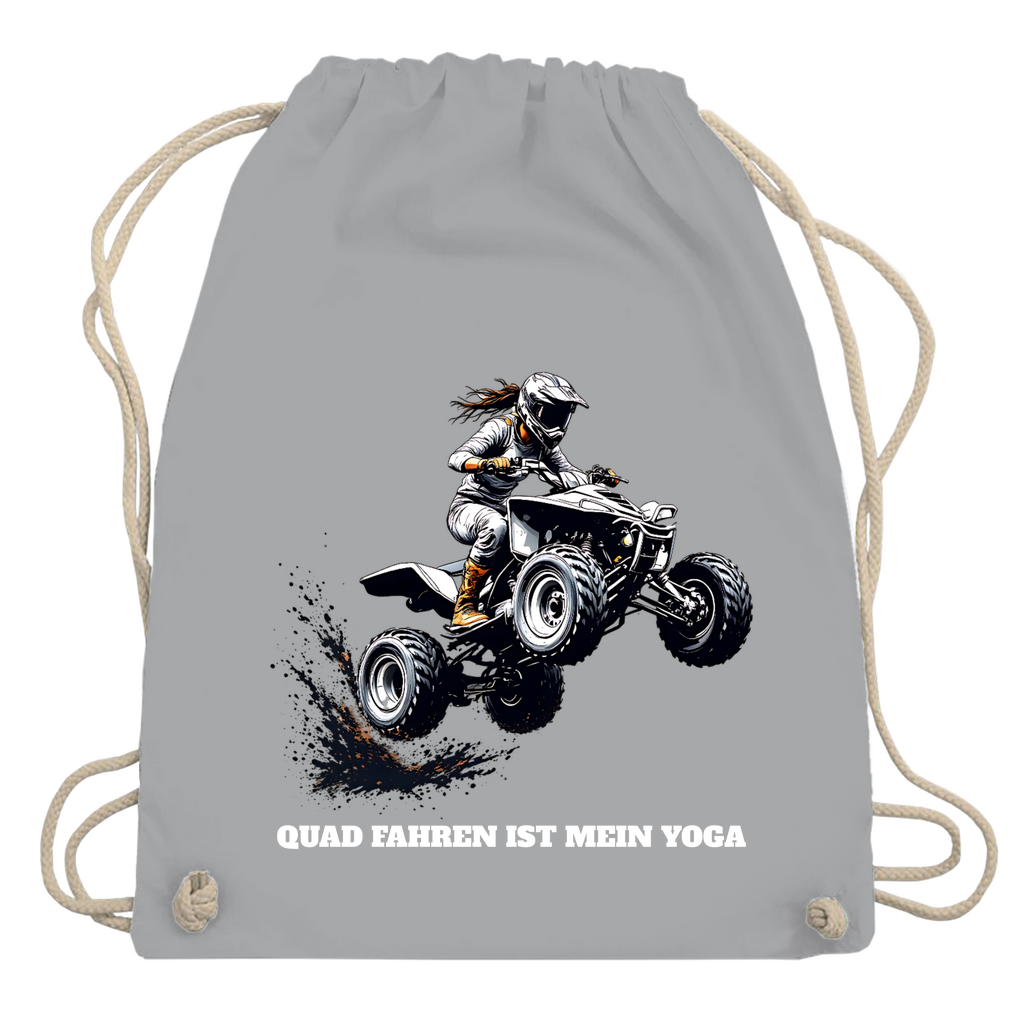 Turnbeutel Quad fahren ist mein Yoga