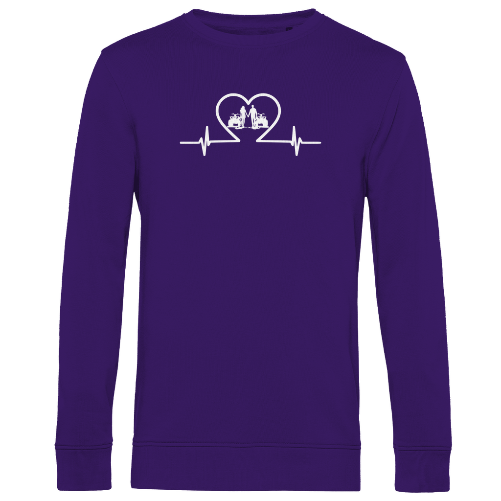 Herren Premium Bio Sweatshirt Quad-Paar Uns hält nichts auf