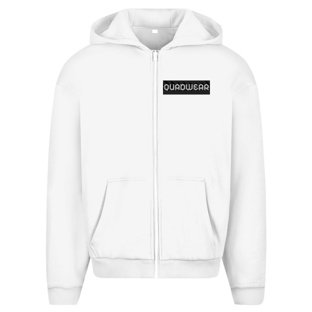 Oversize Zipper Hoodie Quad Family