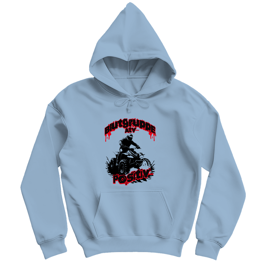 Herren Hoodie Quad Blutgruppe ATV Positiv