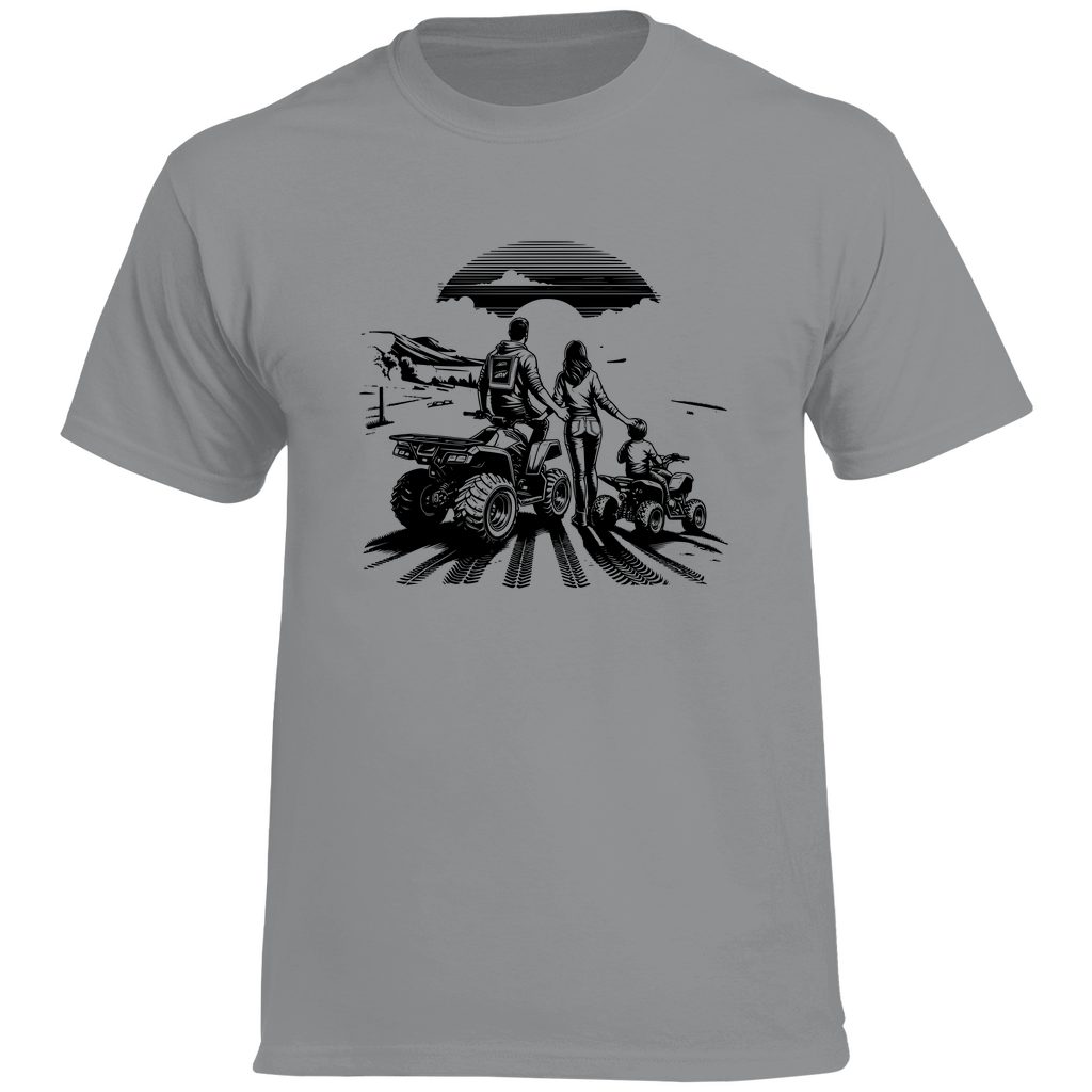 HerrenPremium T-Shirt Quad Familie