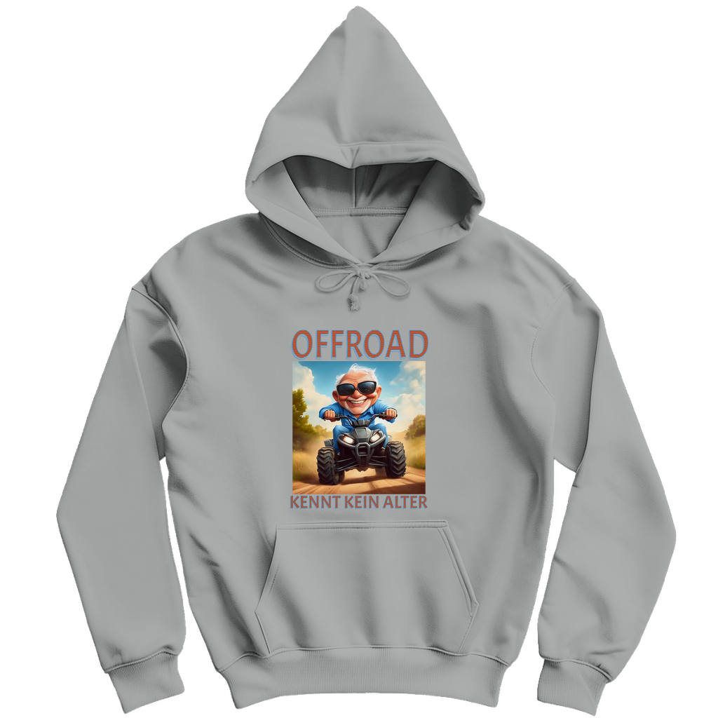 Herren Hoodie Quad Offroad kennt kein Alter