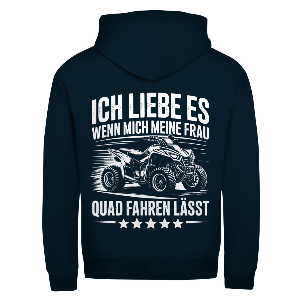 Unisex Zipper Hoodie Ich Liebe es