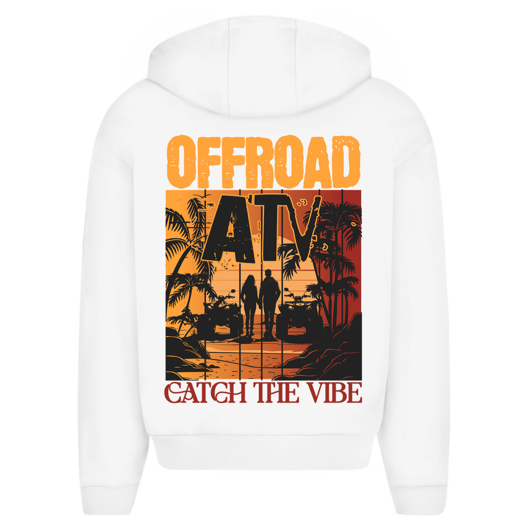 Oversize Zipper Hoodie Quad Offroad