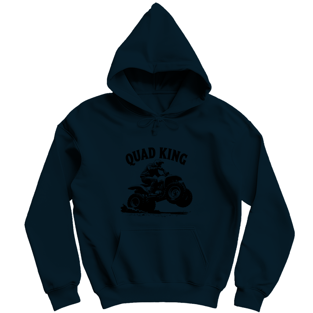 Herren Hoodie Quad King