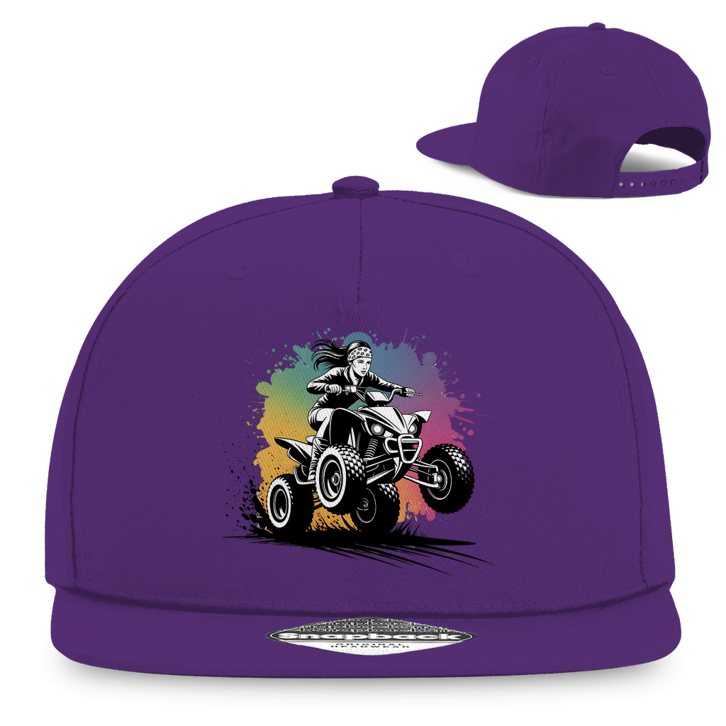 Casquette Snapback Rapper Quad