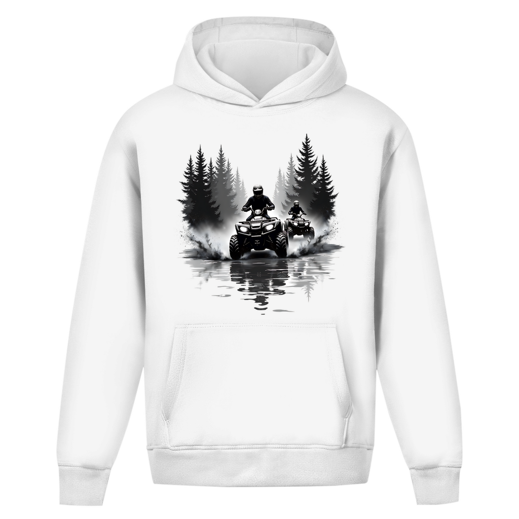 Oversize Hoodie Ohne Kordel Quad Offroad