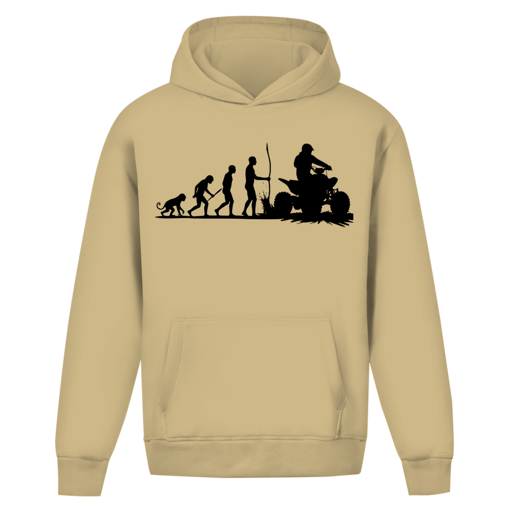 Oversize Hoodie Ohne Kordel Quad Evolution