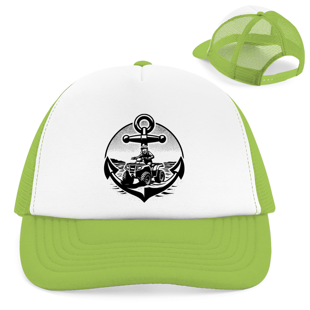 Retro Trucker Cap Quad Anker