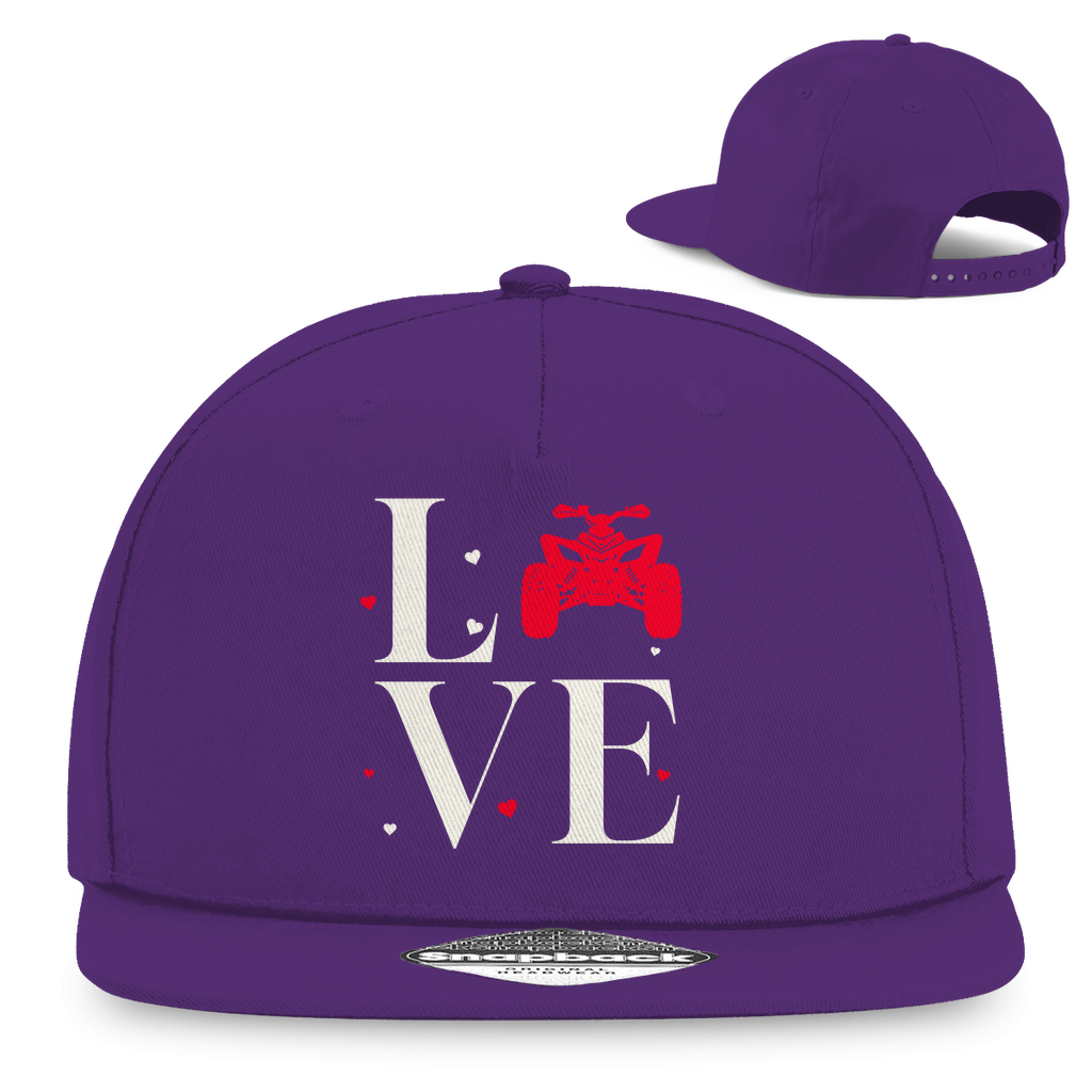 Snapback Rapper Cap Quad Love