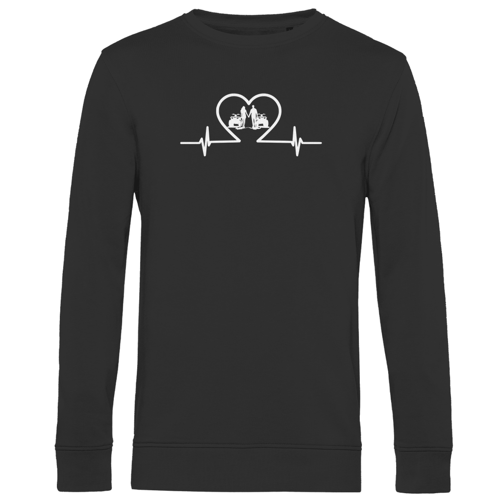 Herren Premium Bio Sweatshirt Quad-Paar Uns hält nichts auf