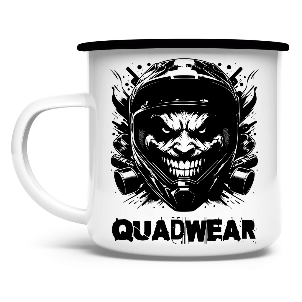 Emaille Tasse Quadwear