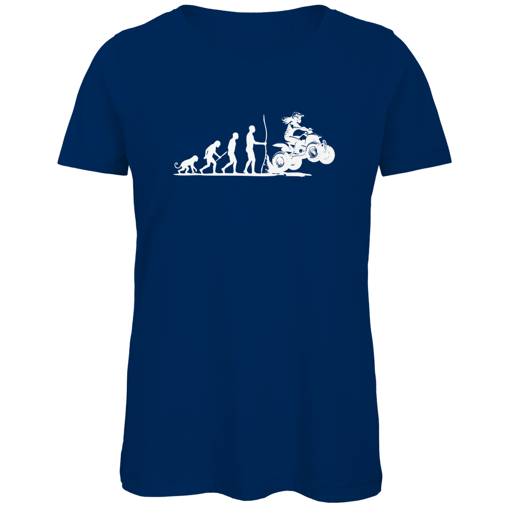 Damen Premium Bio T-Shirt Quad Evolution
