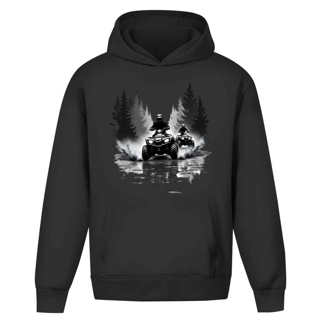 Oversize Hoodie Ohne Kordel Quad Offroad