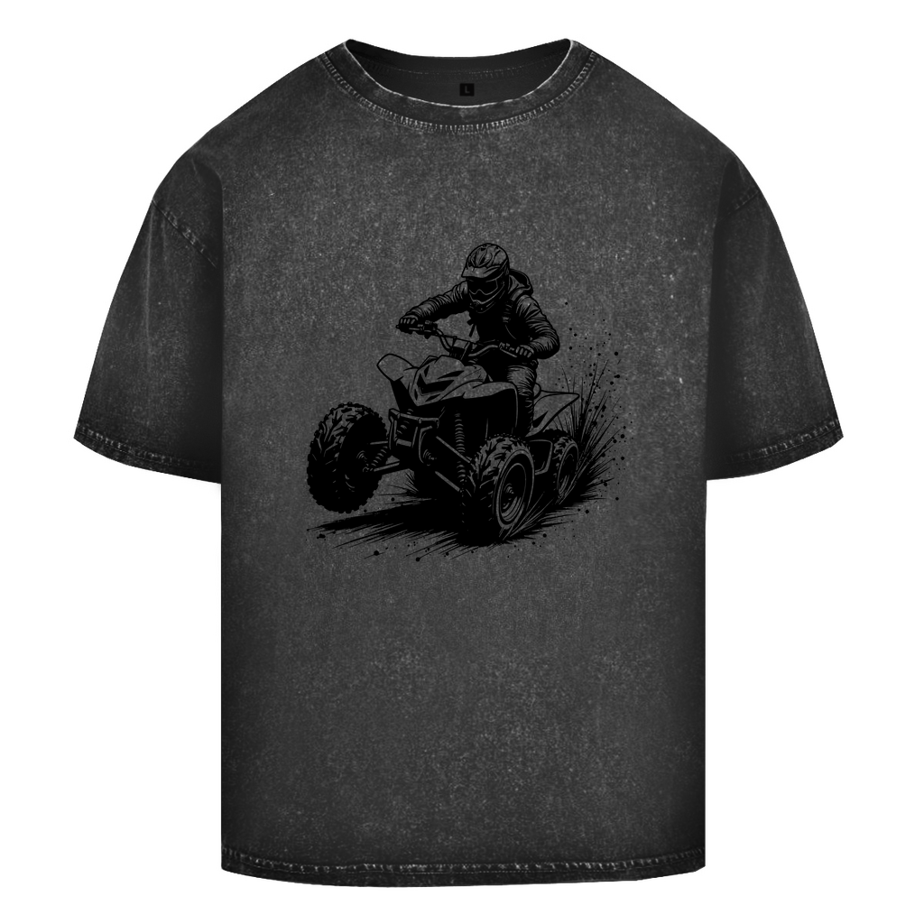 Oversize Washed T-Shirt Quad Offroad Power