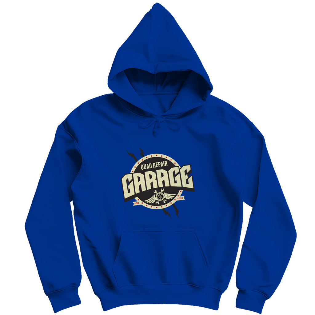 Herren Hoodie Quad Garage