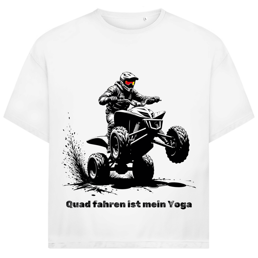 Unisex Jack and Jones Oversize T-Shirt Quad fahren ist mein Yoga