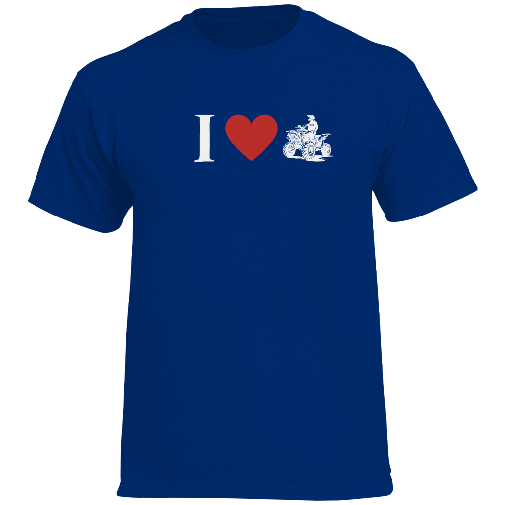 Men's Premium T-Shirt I Love Quad