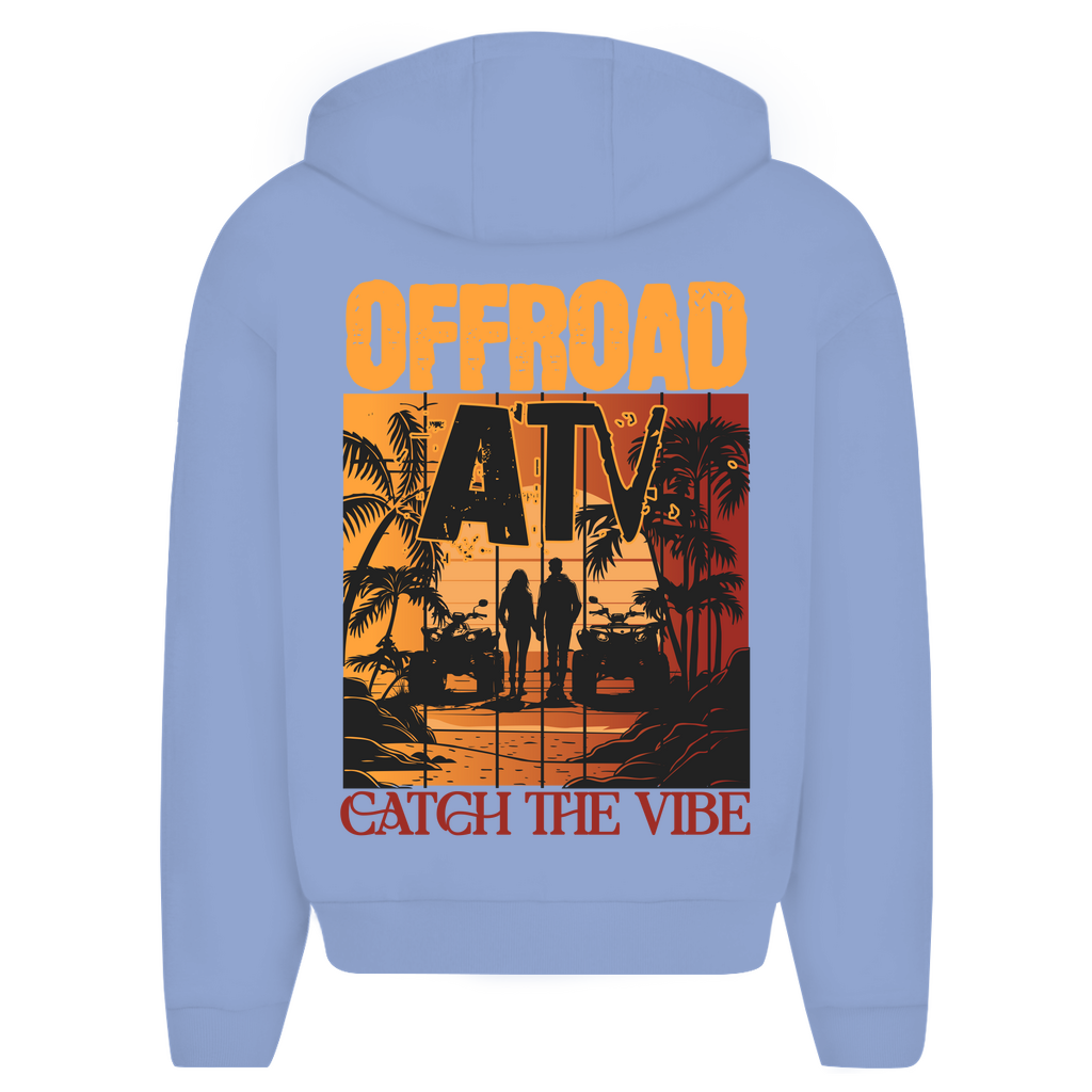 Oversize Zipper Hoodie Quad Offroad
