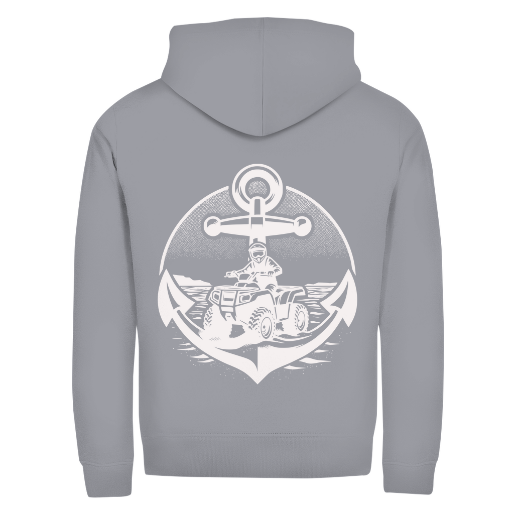 Unisex Zipper Hoodie Quad Anker