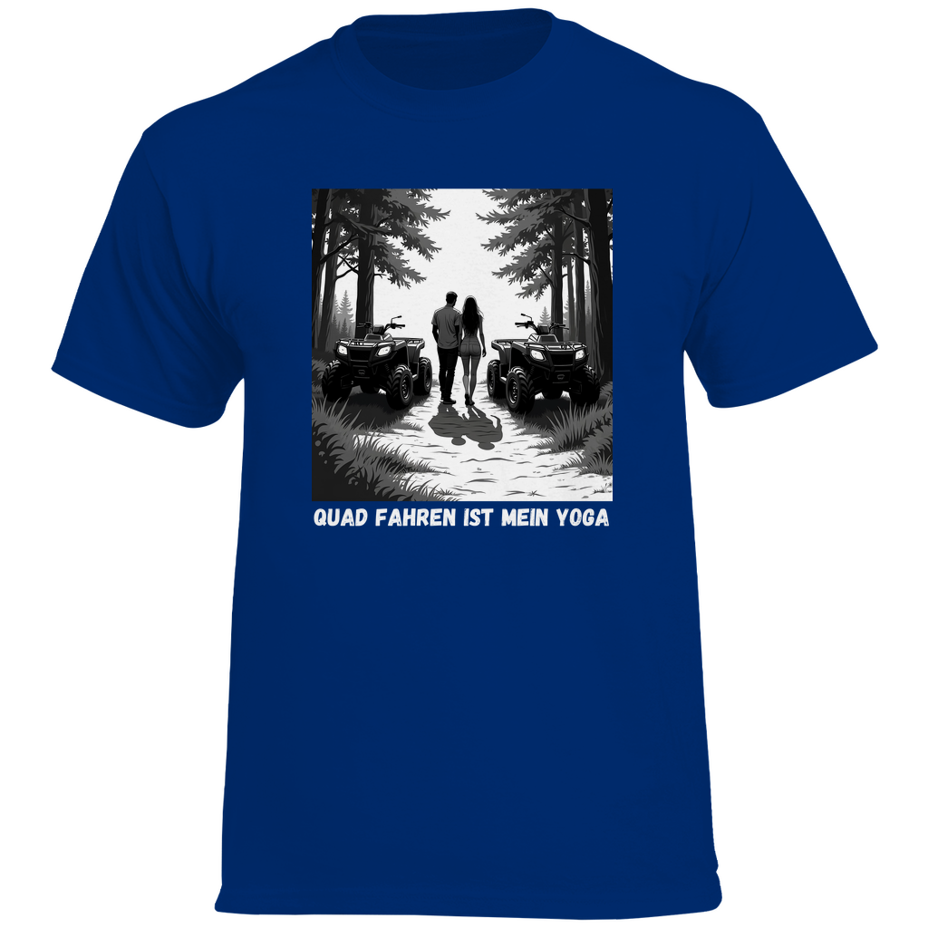 Men's Premium T-Shirt Quad biking is my yoga