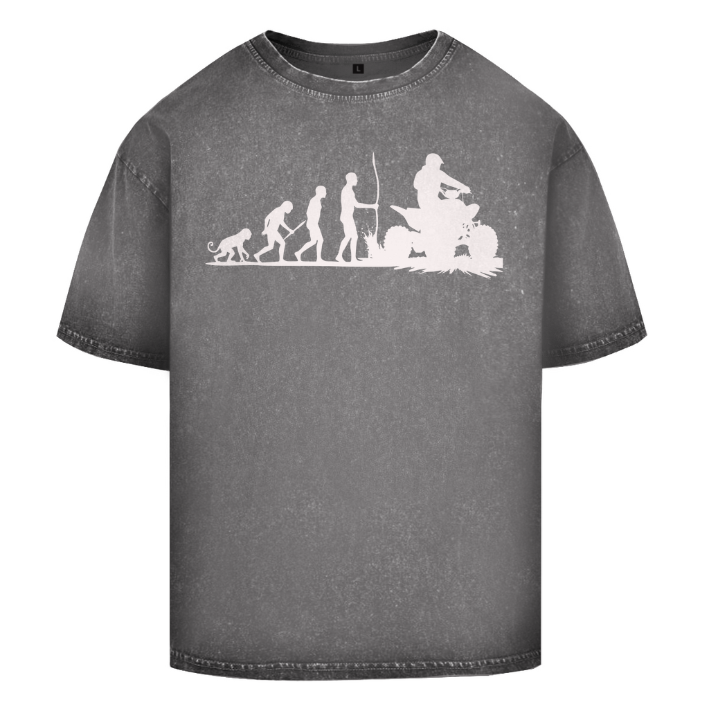 Oversize Washed T-Shirt Quad Evolution