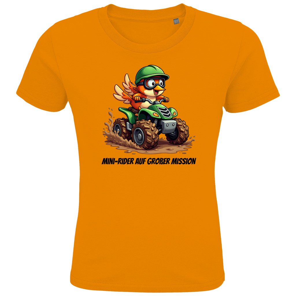 T-shirt bio premium pour enfant Quad Mini Rider