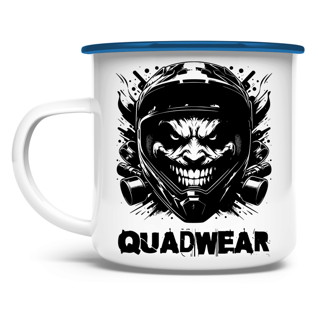 Emaille Tasse Quadwear