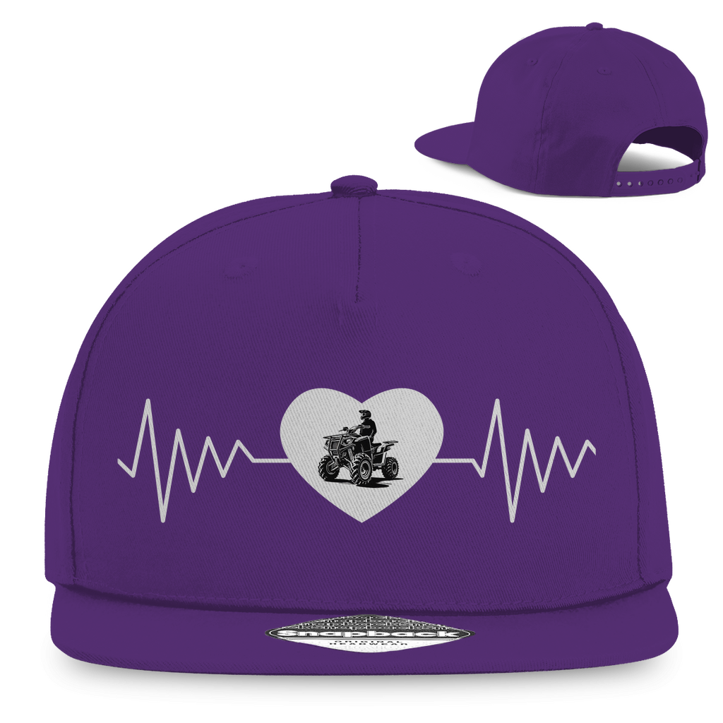 Snapback Rapper Cap Quad Herzline