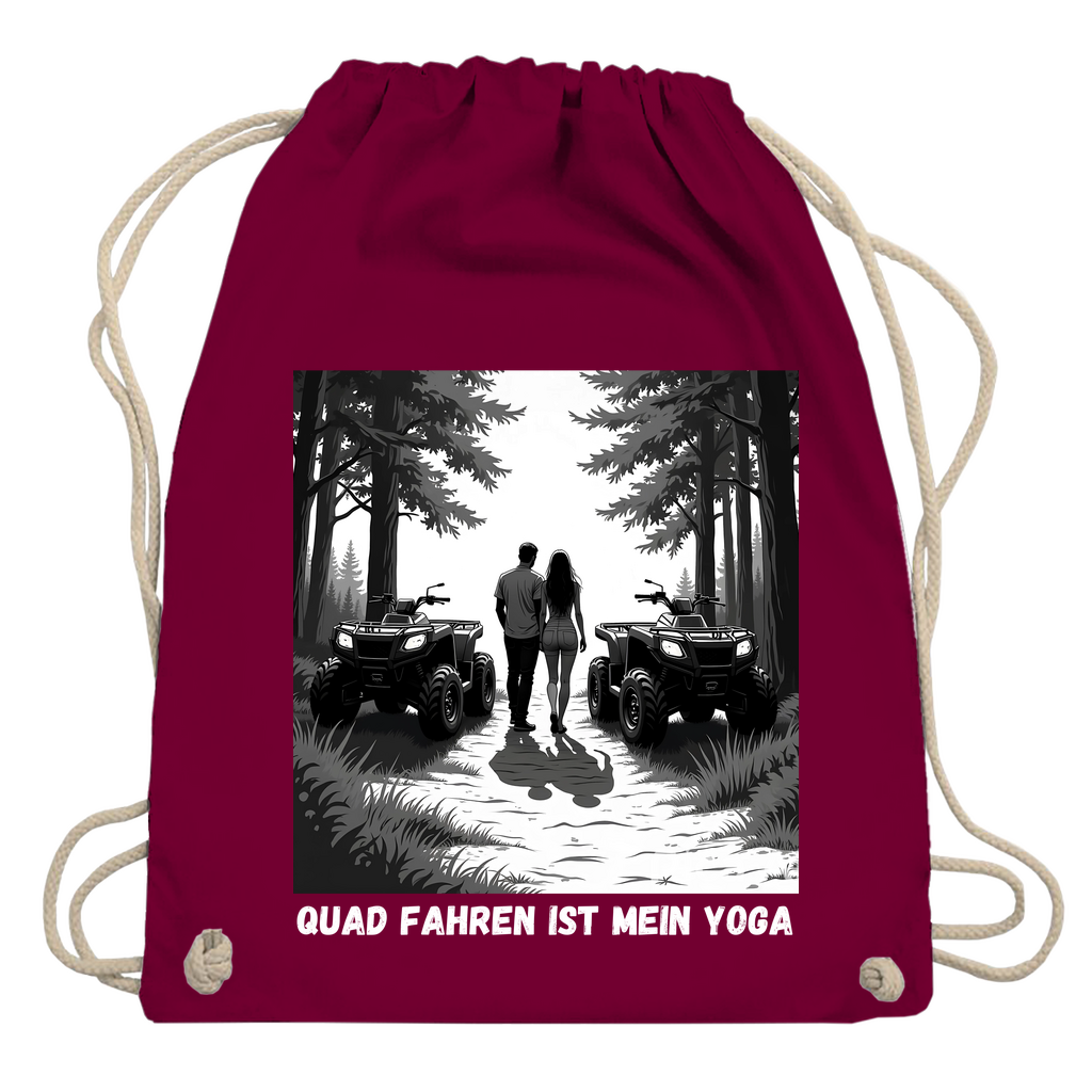 Gym bag Quad biking is my yoga