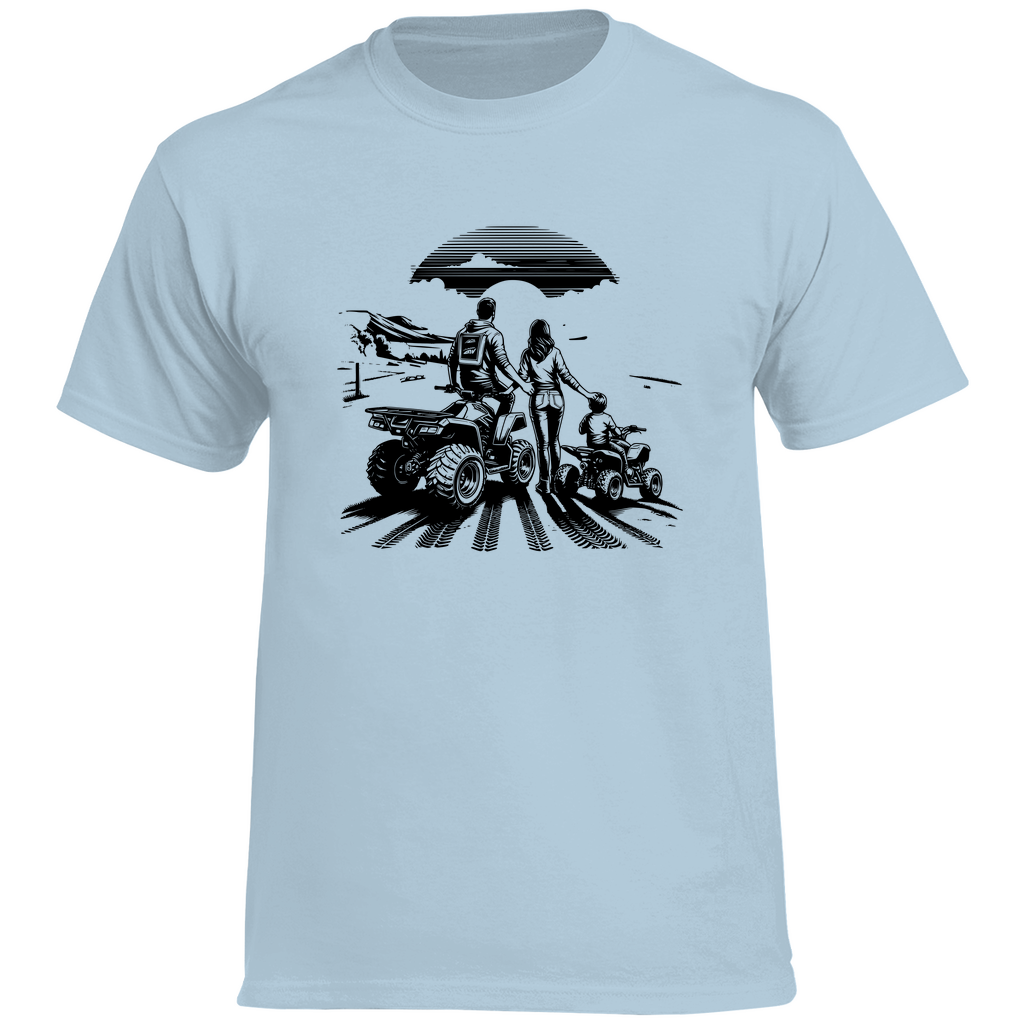 HerrenPremium T-Shirt Quad Familie