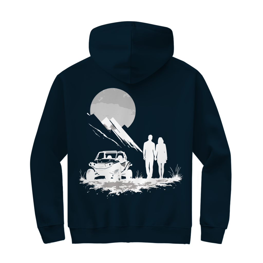 Sweat à capuche zippé unisexe Buggy Love
