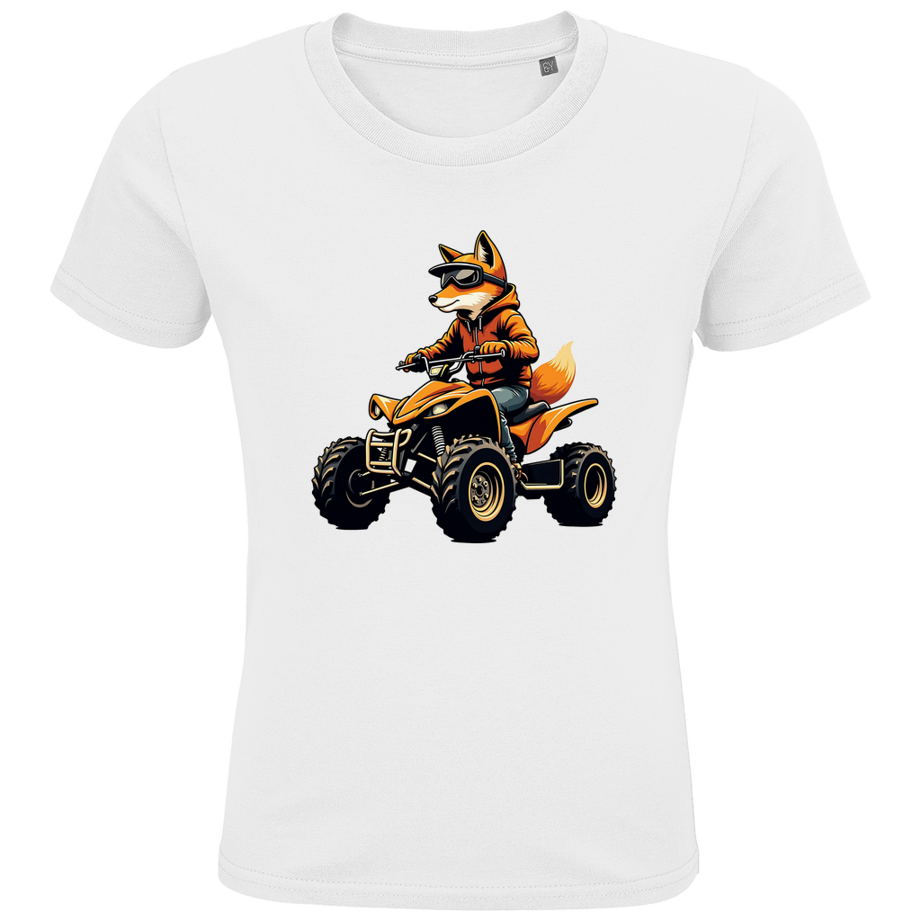 Kinder Premium Bio T-Shirt Quad Fuchs