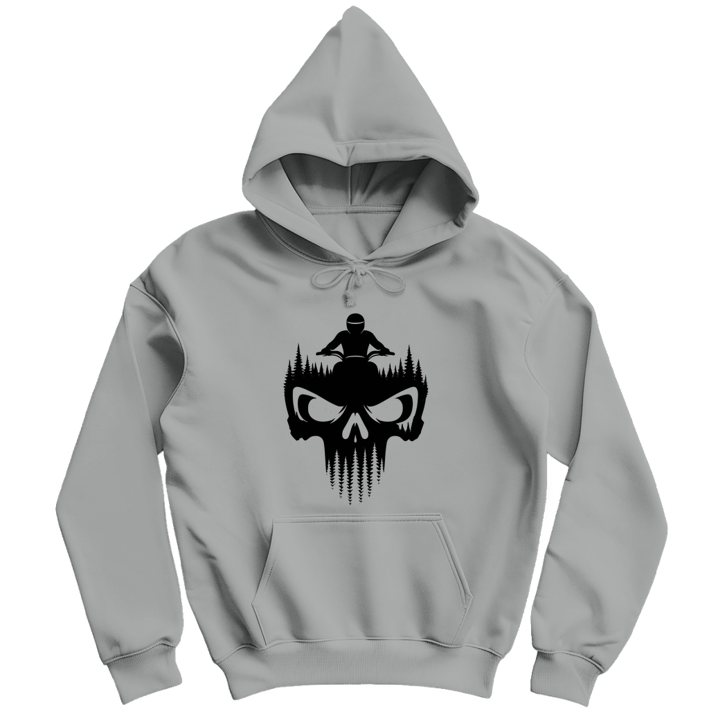 Sweat à capuche pour homme Quad Skull