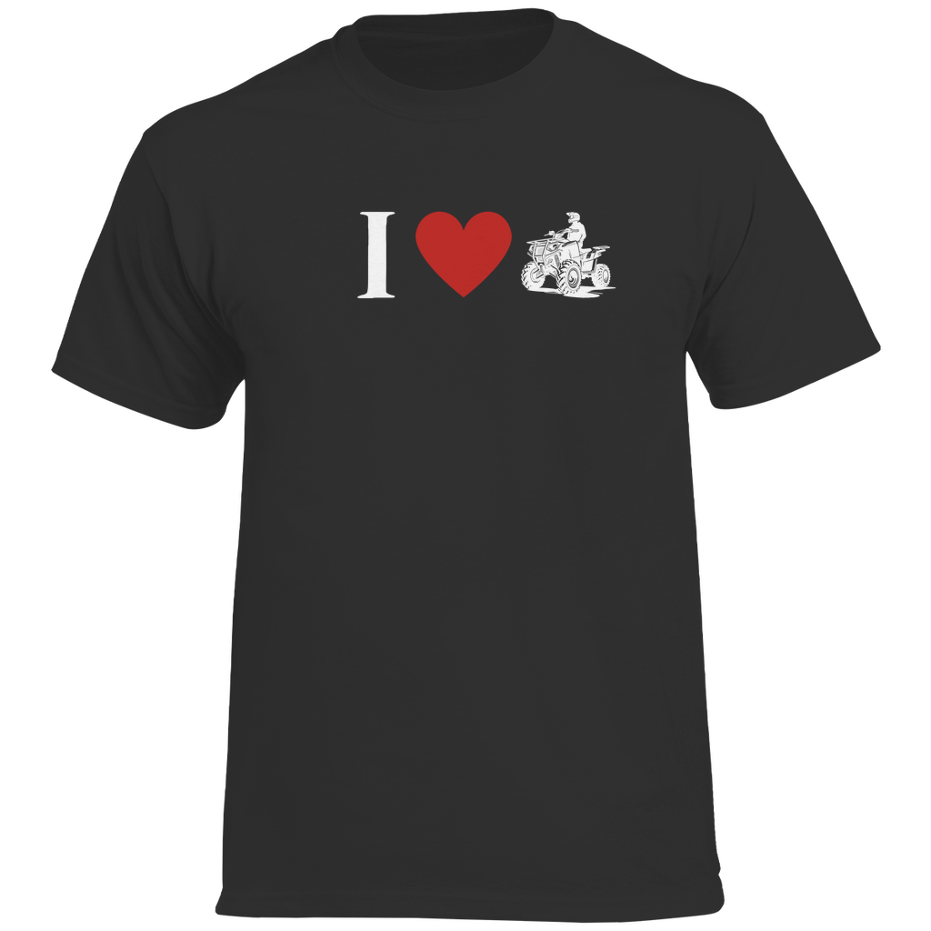 Men's Premium T-Shirt I Love Quad