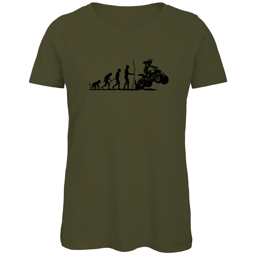 Damen Premium Bio T-Shirt Quad Revolution