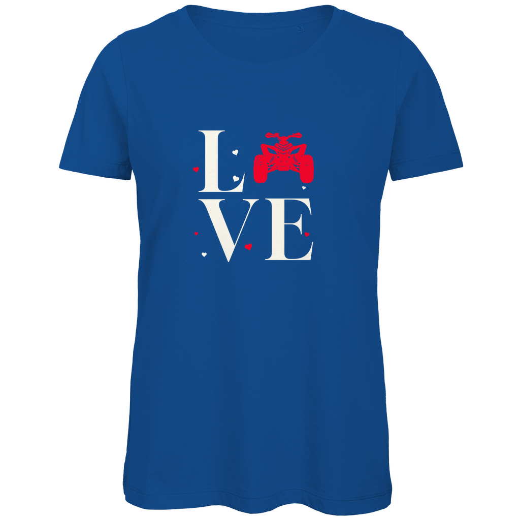 T-shirt bio premium pour femme Quad Love
