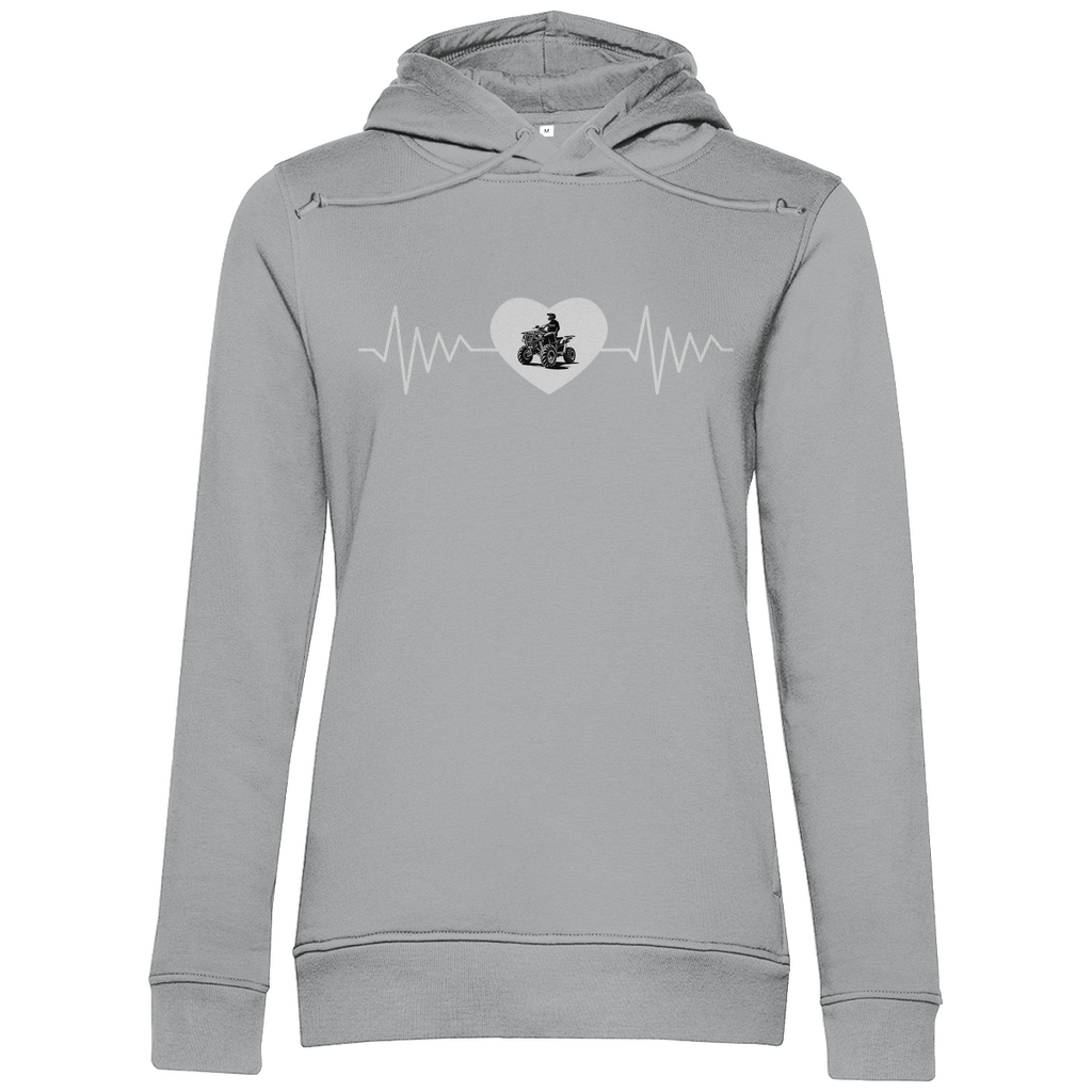 Sweat à capuche bio premium pour femme Quad Herzline