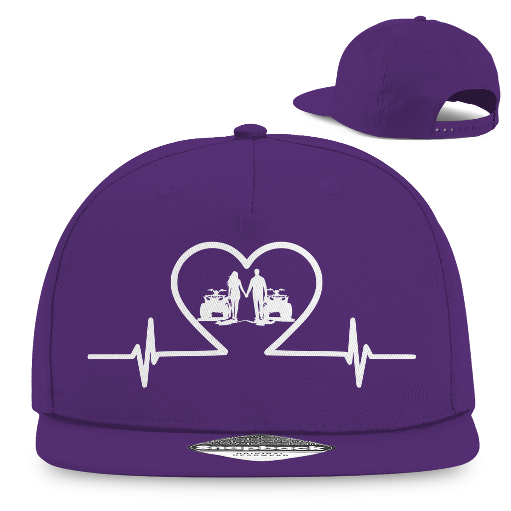 Snapback Rapper Cap Quad Herzline